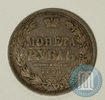 Picture 1 rouble 1854 year СПБ-HI 