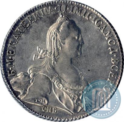 Picture 1 rouble 1774 year СПБ-ФЛ 