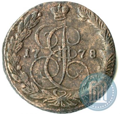 Фото 5 копеек 1778 года ЕМ 