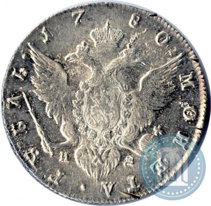 Picture 1 rouble 1780 year СПБ-ИЗ 