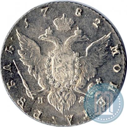 Picture 1 rouble 1782 year СПБ-ИЗ 