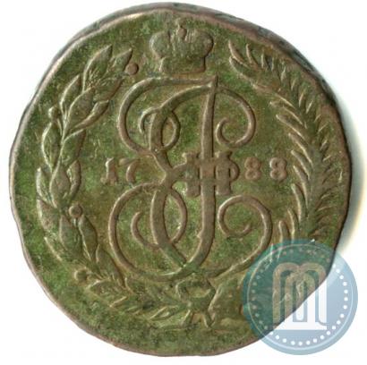 Picture 2 kopecks 1788 year ММ 