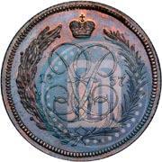Фото 1 копейка 1757 года  