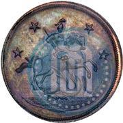 Picture 4 kopecks 1761 year  "Pattern"