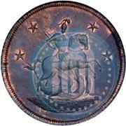Picture 4 kopecks 1761 year  "Pattern"