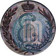 Фото 1 копейка 1774 года КМ 