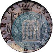 Фото Денга 1774 года КМ 
