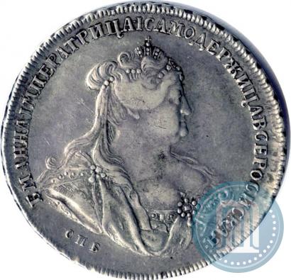 Picture 1 rouble 1739 year СПБ "Petersburg type"