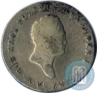 Picture 5 złotych 1816 year IB 