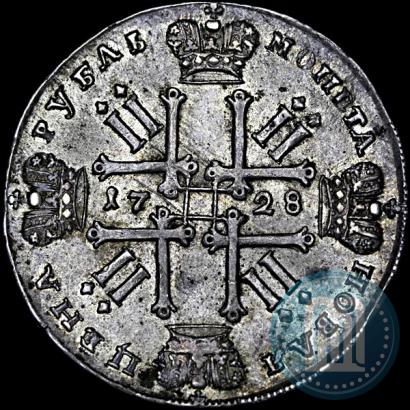 Фото 1 рубль 1728 года  "Тип 1728"