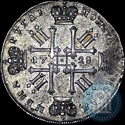Фото 1 рубль 1728 года  "Тип 1728"