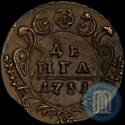Фото Денга 1731 года  