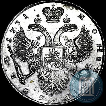 Picture 1 rouble 1731 year  