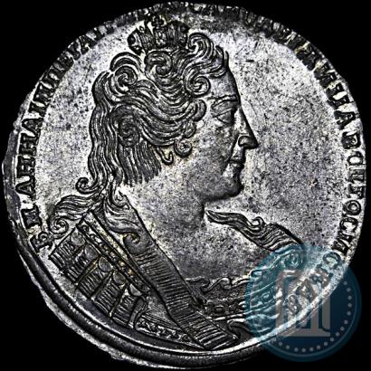 Фото 1 рубль 1733 года  