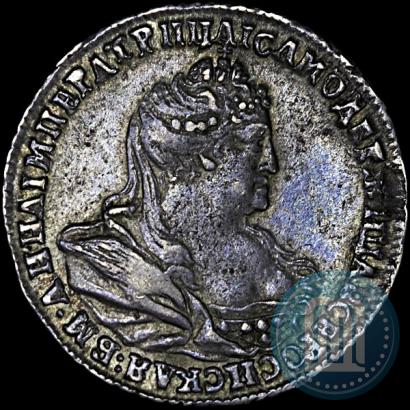 Фото Полуполтинник 1739 года  