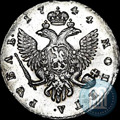 Picture 1 rouble 1744 year СПБ 