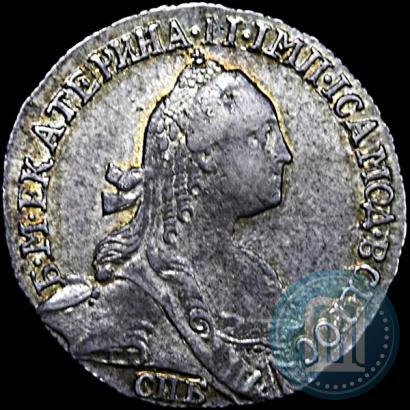 Picture Grivennik 1767 year СПБ 