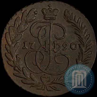 Фото 2 копейки 1790 года ЕМ 