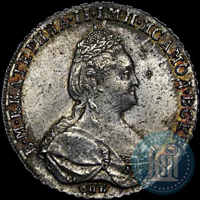 Picture Poltina 1791 year СПБ-ЯА 