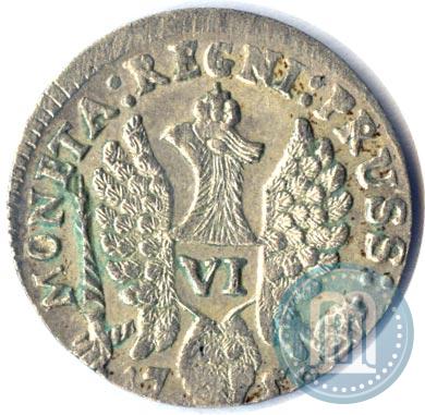 Фото 6 грошей 1759 года  