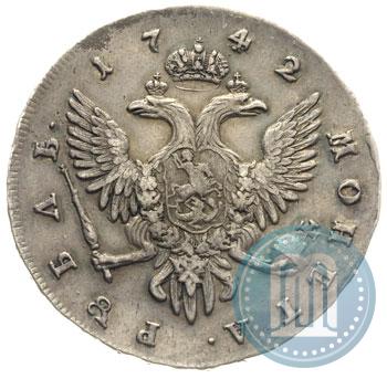 Picture 1 rouble 1742 year СПБ 
