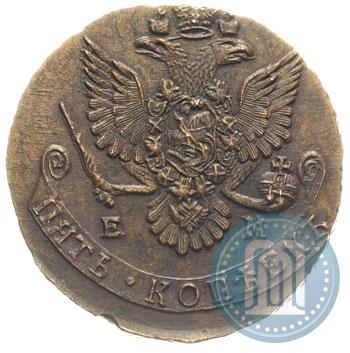Picture 5 kopecks 1780 year ЕМ 