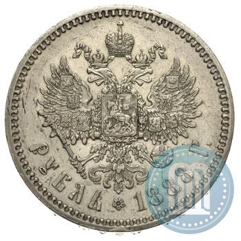 Фото 1 рубль 1888 года (АГ) 