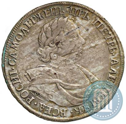 Picture 1 rouble 1718 year OK 