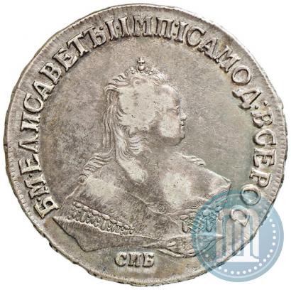Picture 1 rouble 1749 year СПБ 