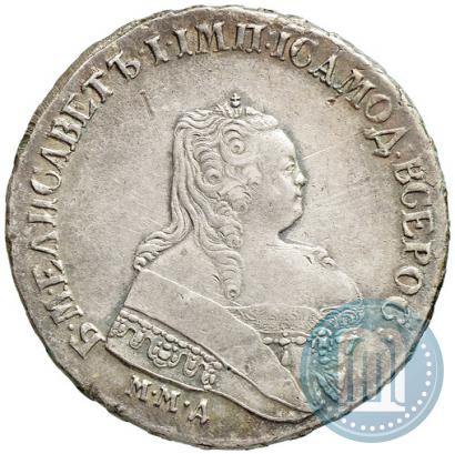 Picture 1 rouble 1754 year ММД-МБ 