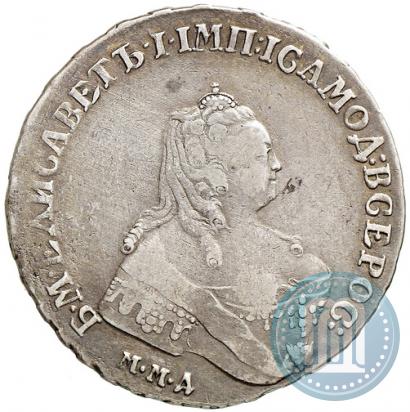 Picture 1 rouble 1755 year ММД-МБ 