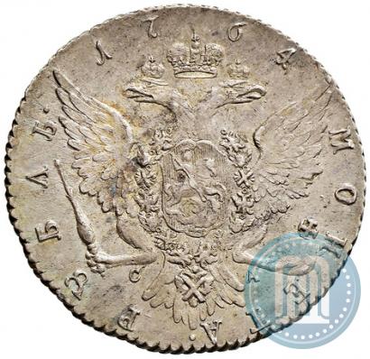 Picture 1 rouble 1764 year СПБ-СА 