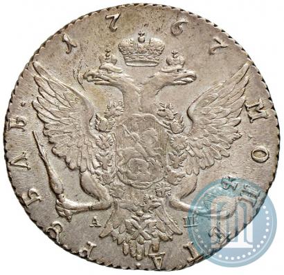 Picture 1 rouble 1767 year СПБ-АШ 