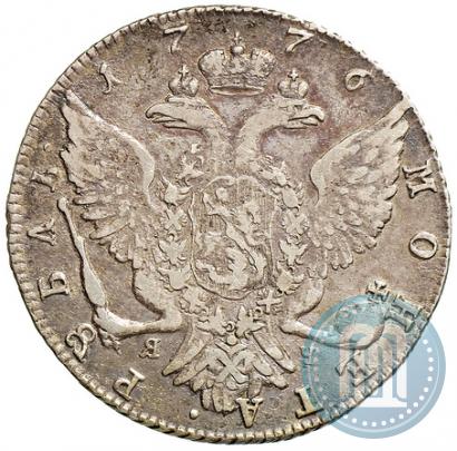 Picture 1 rouble 1776 year СПБ-ЯЧ 