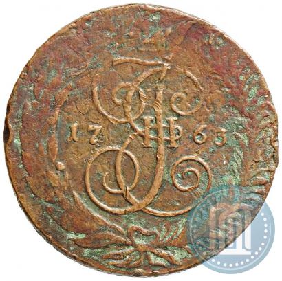 Picture 5 kopecks 1763 year СПМ 