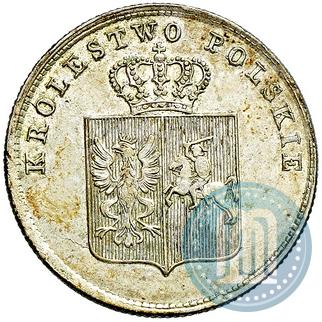 Picture 2 złote 1831 year KG "Polish uprising"