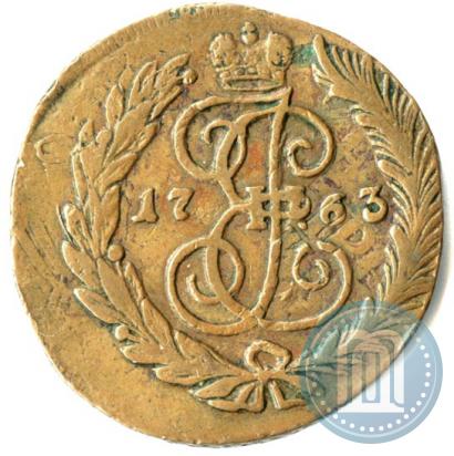 Picture 2 kopecks 1763 year СПМ 