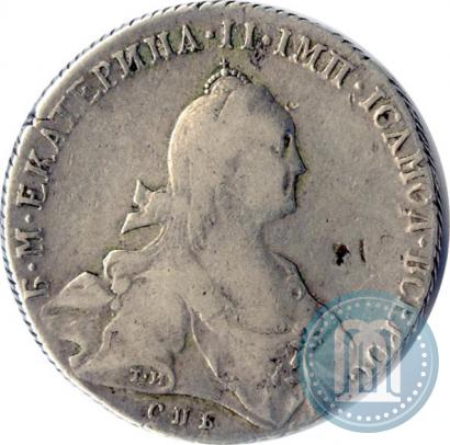 Picture 1 rouble 1772 year СПБ-ЯЧ-Т.И. 