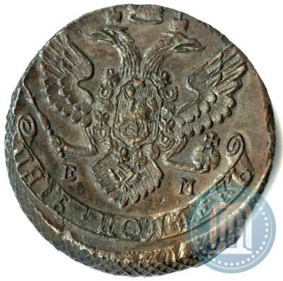 Picture 5 kopecks 1791 year ЕМ 