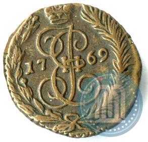 Фото Полушка 1769 года ЕМ 
