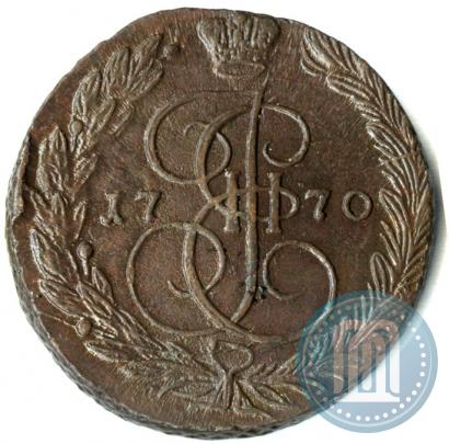Фото 5 копеек 1770 года ЕМ 