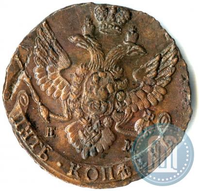 Picture 5 kopecks 1789 year ЕМ 