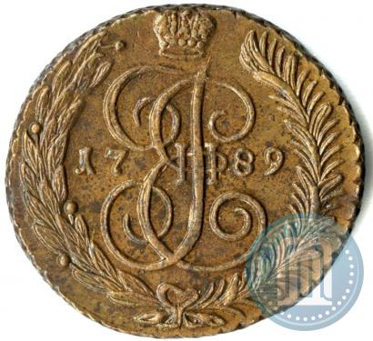 Picture 5 kopecks 1789 year АМ 