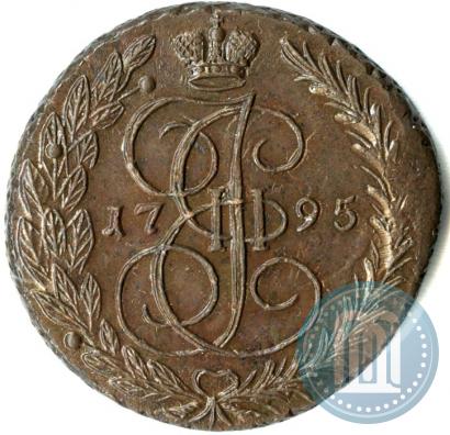 Picture 5 kopecks 1795 year ЕМ 
