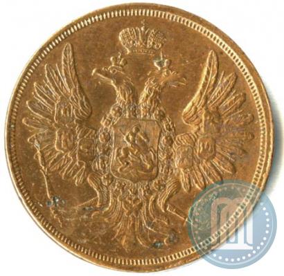Picture 2 kopecks 1855 year ЕМ 