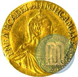 Picture 1 rouble 1757 year  