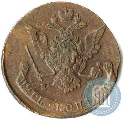 Фото 5 копеек 1770 года ЕМ 