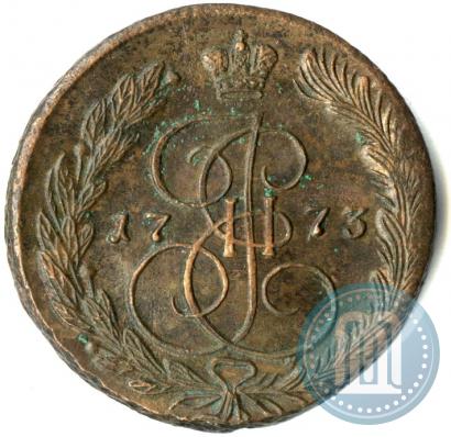 Фото 5 копеек 1773 года ЕМ 