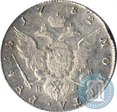 Picture 1 rouble 1782 year СПБ-ИЗ 