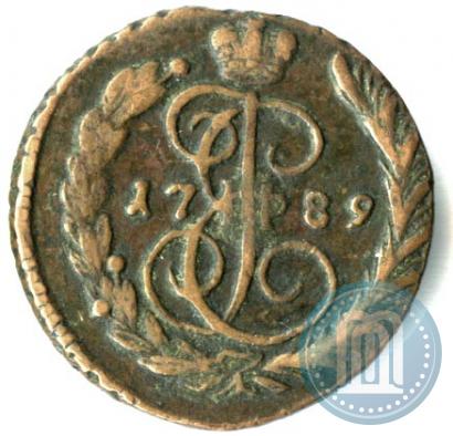Фото 1 копейка 1789 года ЕМ 